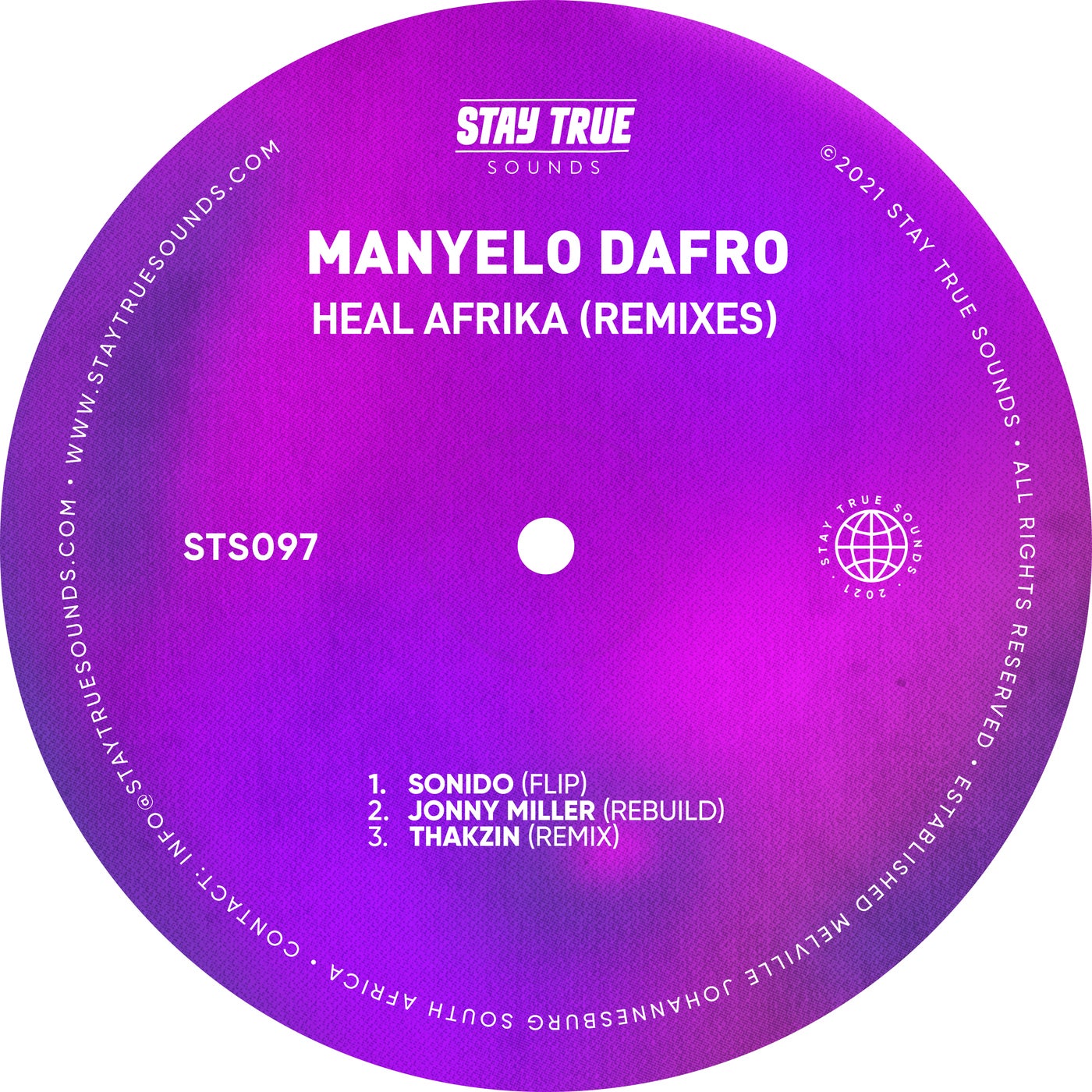 Manyelo Dafro - Heal Afrika (Remixes) [0757572918324]